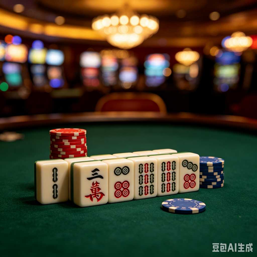 cute mini mahjong tiles set
