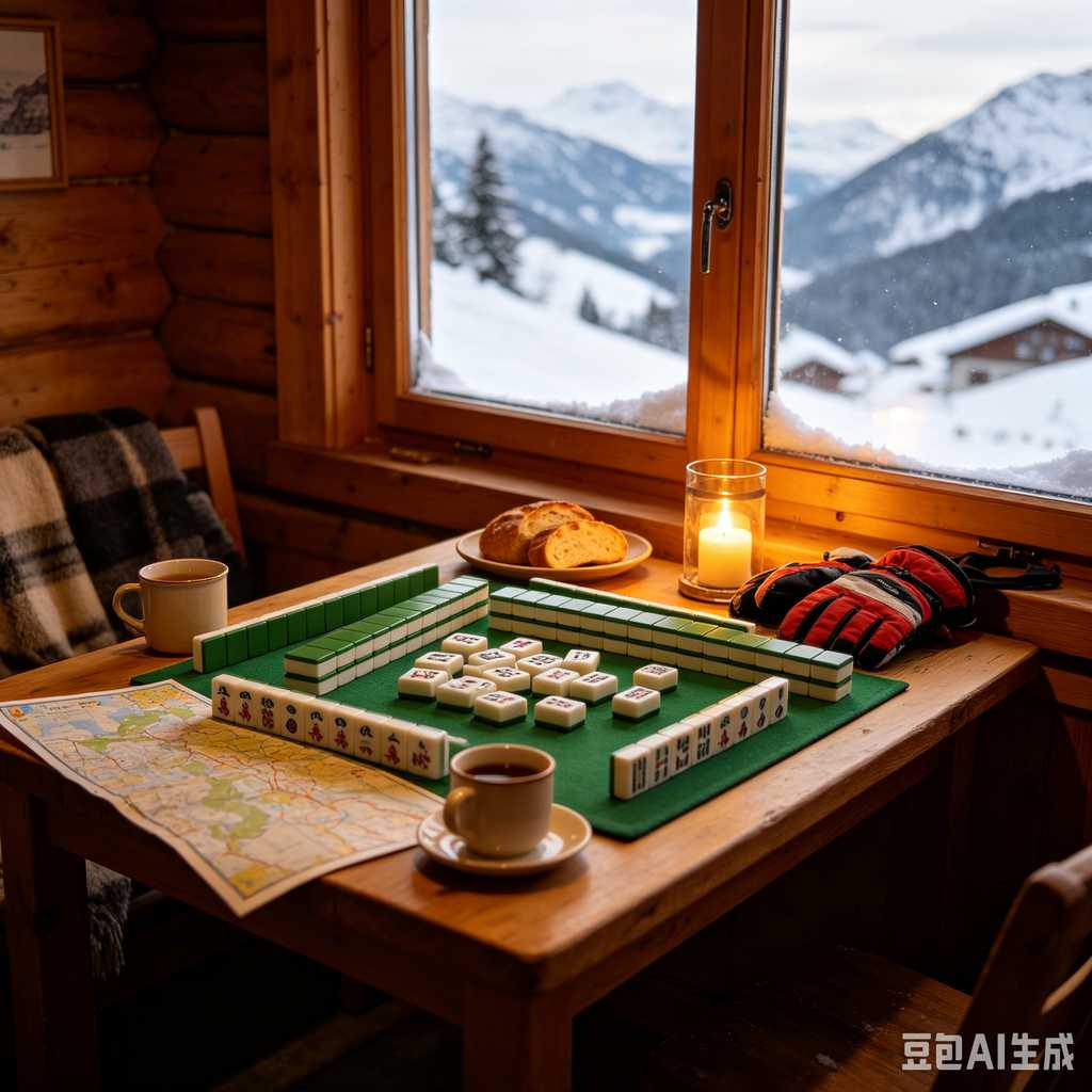 bright color mahjong tiles