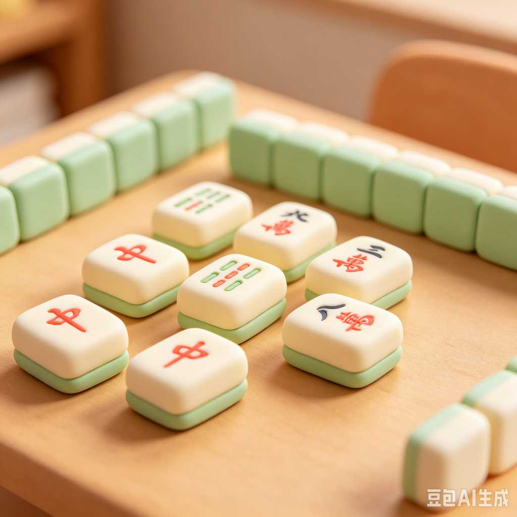 personalized souvenir mahjong set