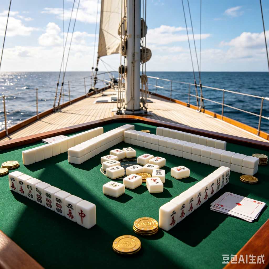 camping leisure mahjong set